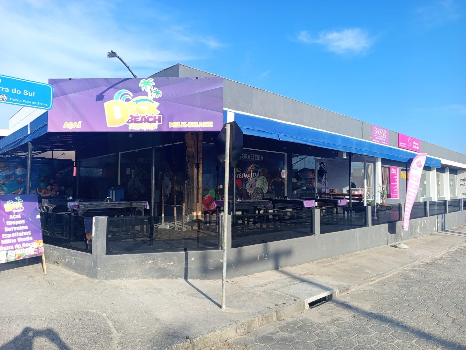 Deck Beach Sorveteria – Sorvetes – Açaí – Milkshake – Bebidas