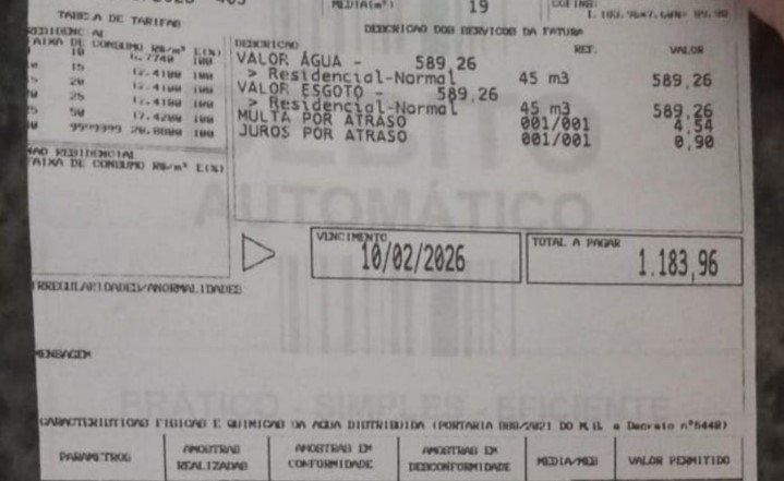 Moradores de São Francisco do Sul Reclamam de Contas de Água com Valores Elevados