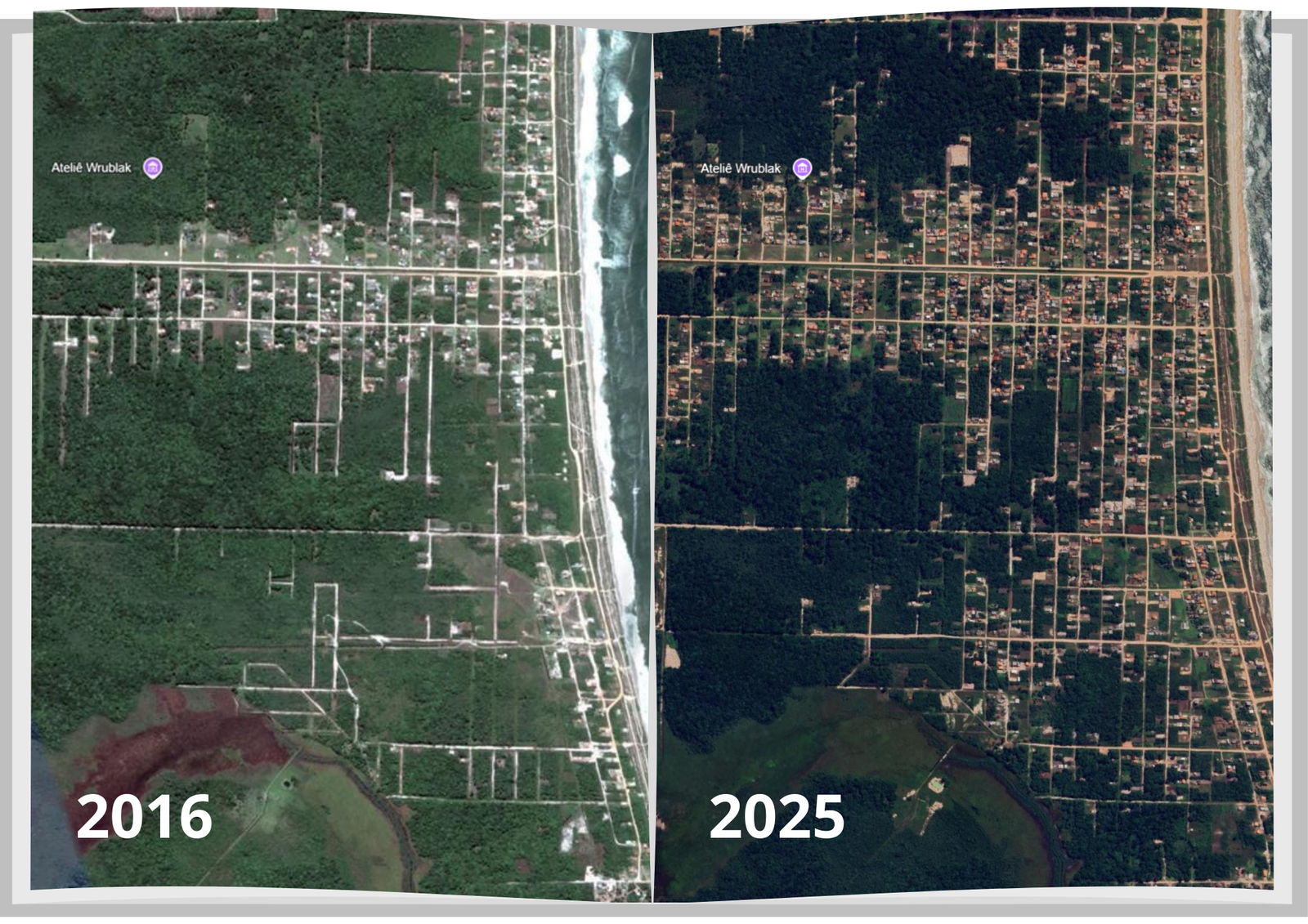 MPSC Recomenda Suspensão de Regularização Fundiária na Praia do Ervino por Risco Ambiental
