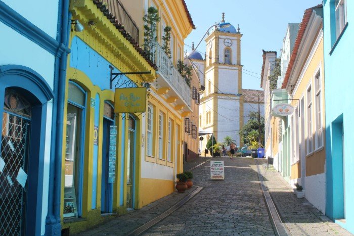 Centro histórico de São Francisco do Sul.