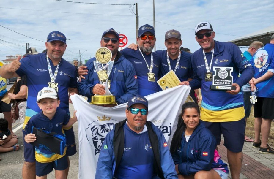 Competidores do Clube de Pesca Elite