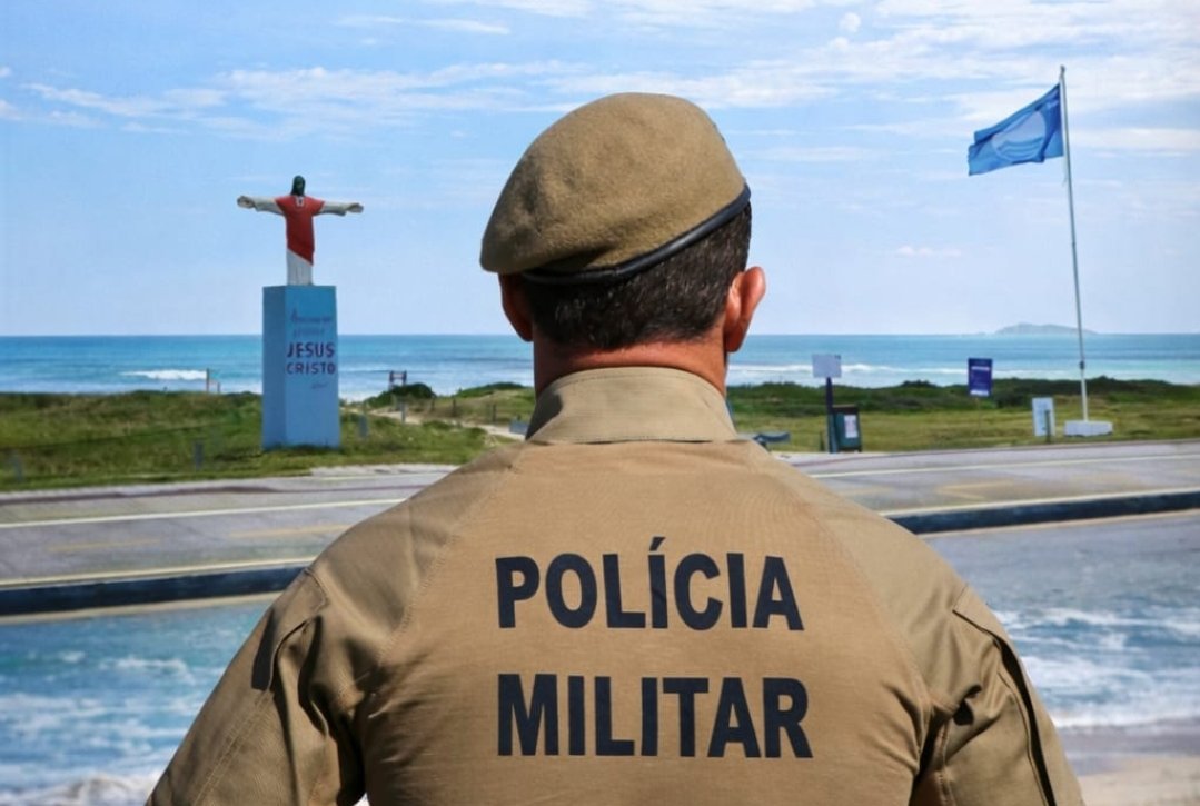 Policial militar em serviço